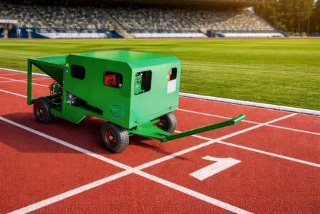 Machine professionnelle pour entretien de piste d’athlétisme